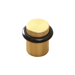 XHardware Mfg. Brass Knurled Door Stopper
