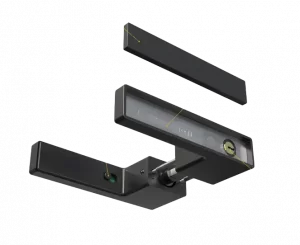 XHardware Mfg. Minimalist Door Lock Sets Matte Black