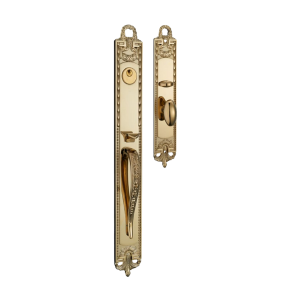 XHardware Mfg. Zamak Big Main Door Lock Set PVD Gold Finish